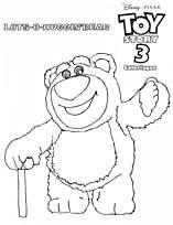 coloriage toy story 3 huggin l ours